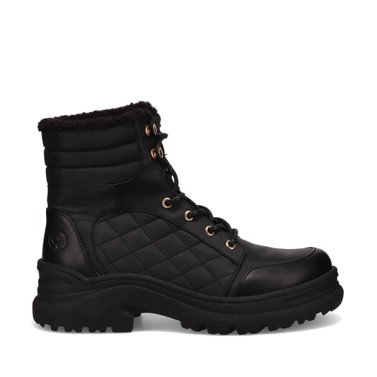 Atmosphere Munich Lace Up Boots Black