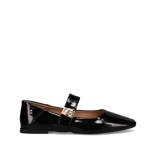Inniu Catwalk Peony MaryJane Shoe Black