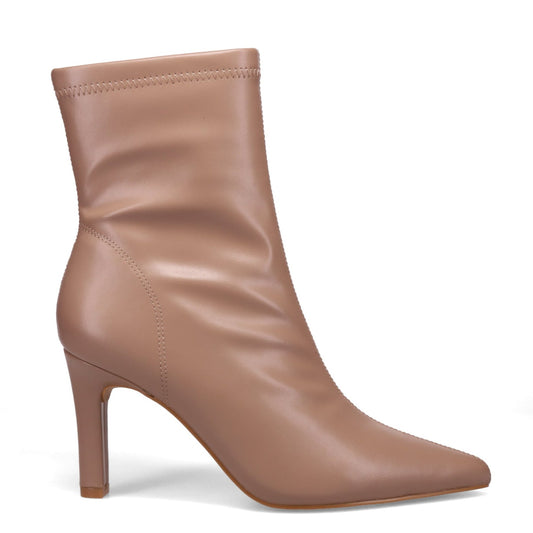 Inniu Catwalk Sylvie Slip On Boots Nude Stretch