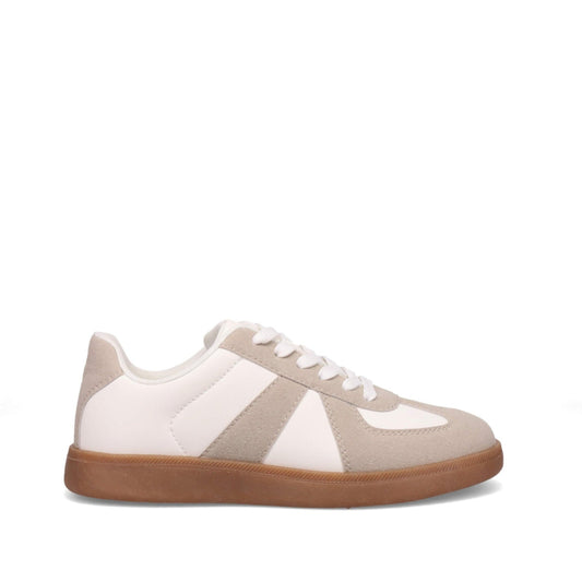 Atmosphere Topsy Lace Up Sneaker Beige