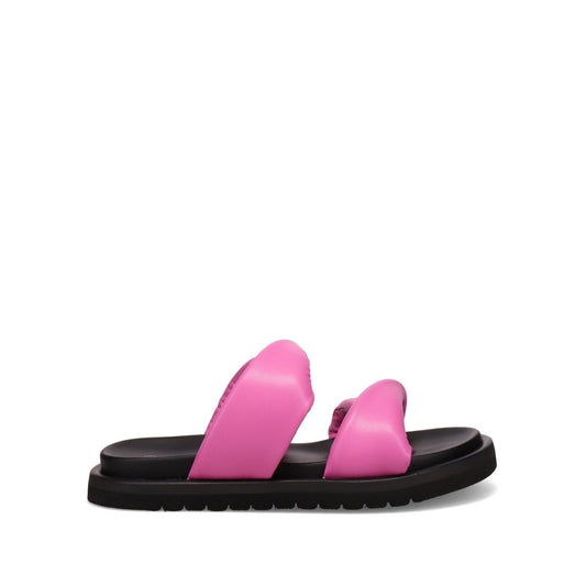 Inniu Catwalk Vacay Flat Sandals Fuchsia