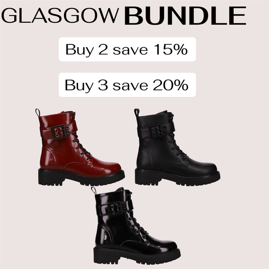 BUNDLE Atmosphere Glasgow Lace Up Boot