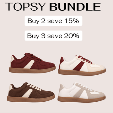 Atmosphere Topsy Lace Up Sneaker BUNDLE