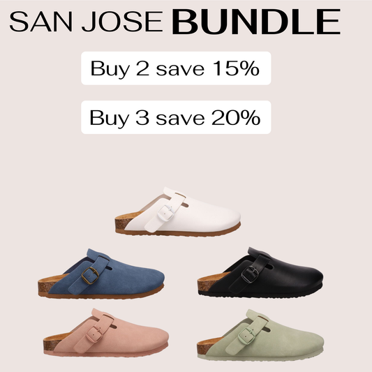 BUNDLE Inniu Catwalk San Jose Footbed Clog Mule