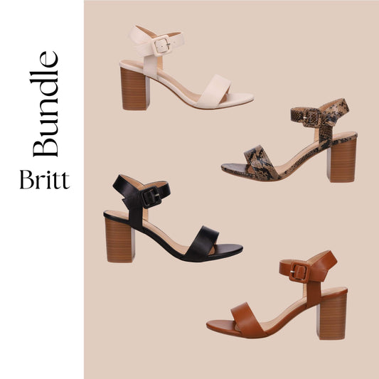 BUNDLE Inniu Catwalk Britt Block Heel