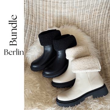 BUNDLE Atmosphere Berlin Zip Up Boots