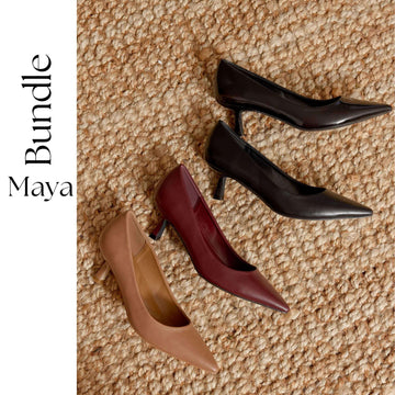BUNDLE Inniu Catwalk Maya Low Heels Pump