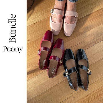 BUNDLE Inniu Catwalk Peony MaryJane Shoe
