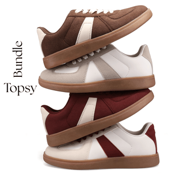 Atmosphere Topsy Lace Up Sneaker BUNDLE