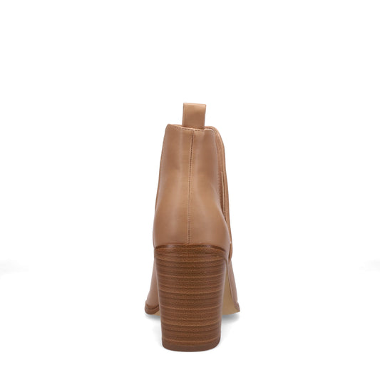 Inniu Catwalk Allisandra Slip On Ankle Boots Nude