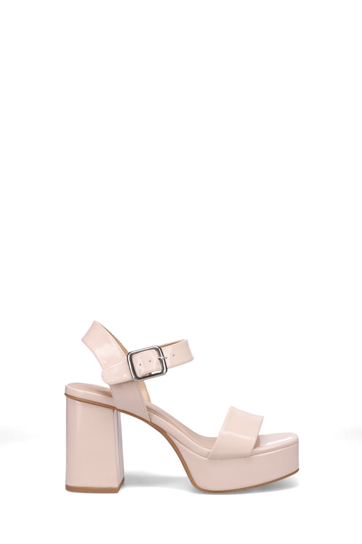 Inniu Catwalk Atlanta Platform Heels Nude Patent