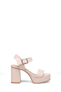 Inniu Catwalk Atlanta Platform Heels Nude Patent