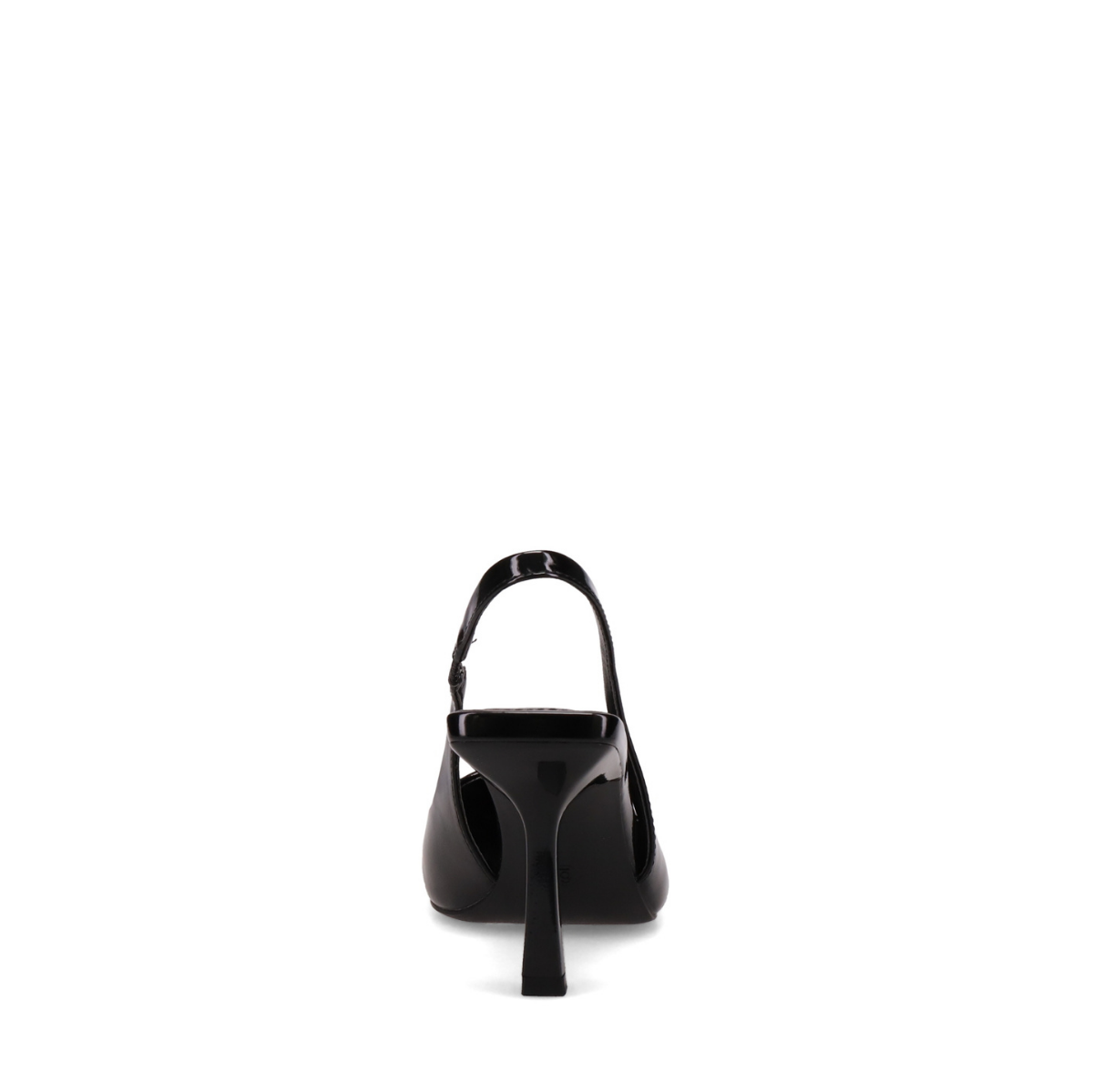 Inniu Catwalk Bee Bee High Heel Slingback Black Patent