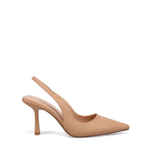 Inniu Catwalk Bee Bee High Heel Slingback Nude