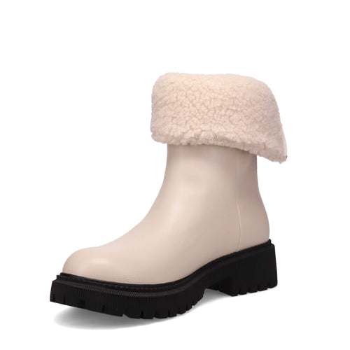 Atmosphere Berlin Zip Up Boots Vanilla