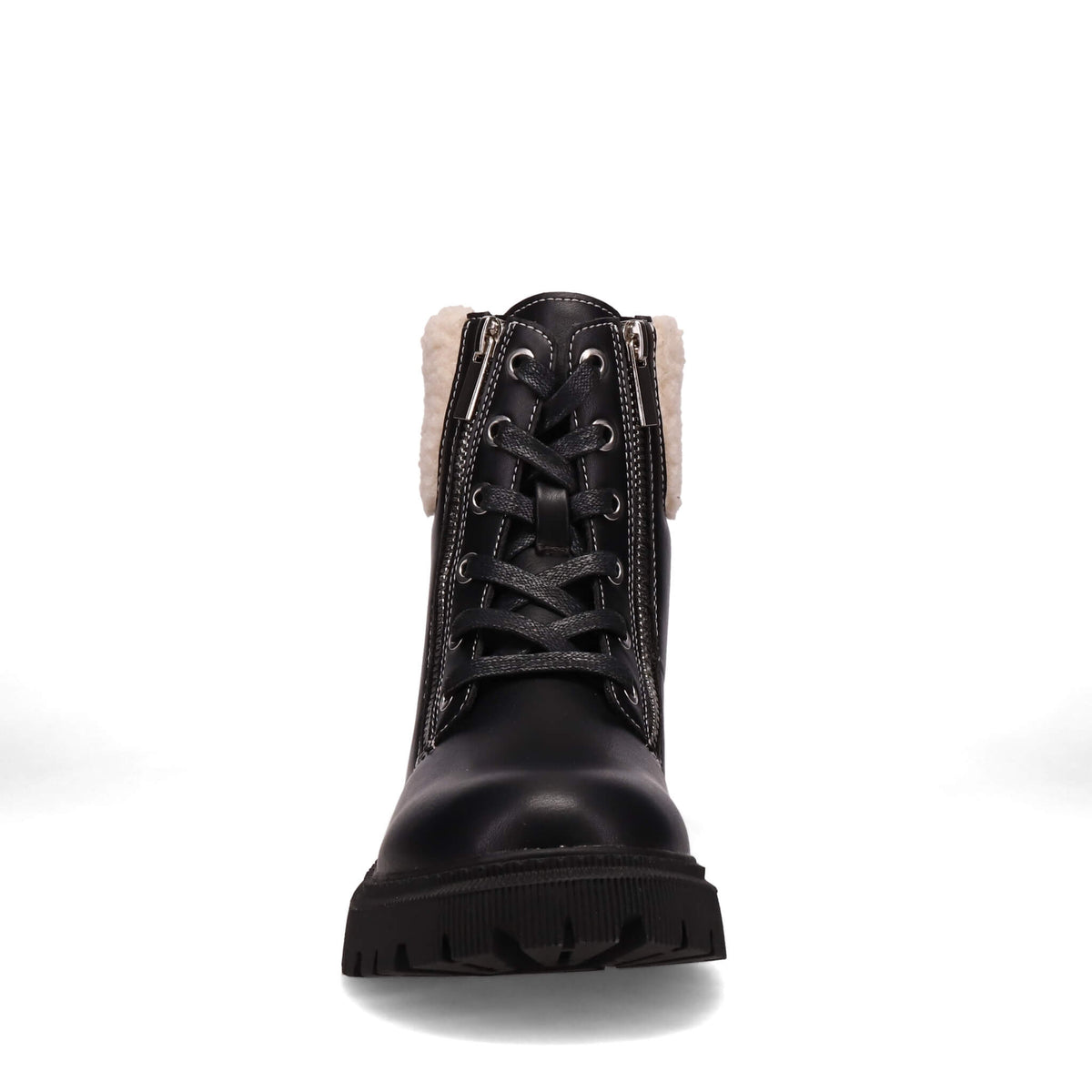 Atmosphere Boston Lace Up Boots Black