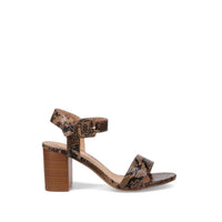 Inniu Catwalk Britt Block Heel Natural Snake