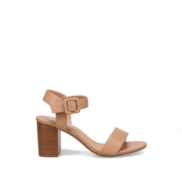 Inniu Catwalk Britt Block Heel Nude