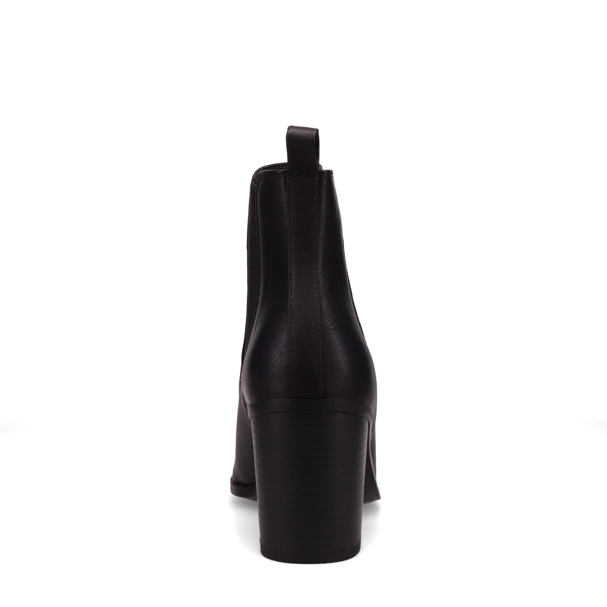 Inniu Catwalk Clover Slip on Ankle Boots Black