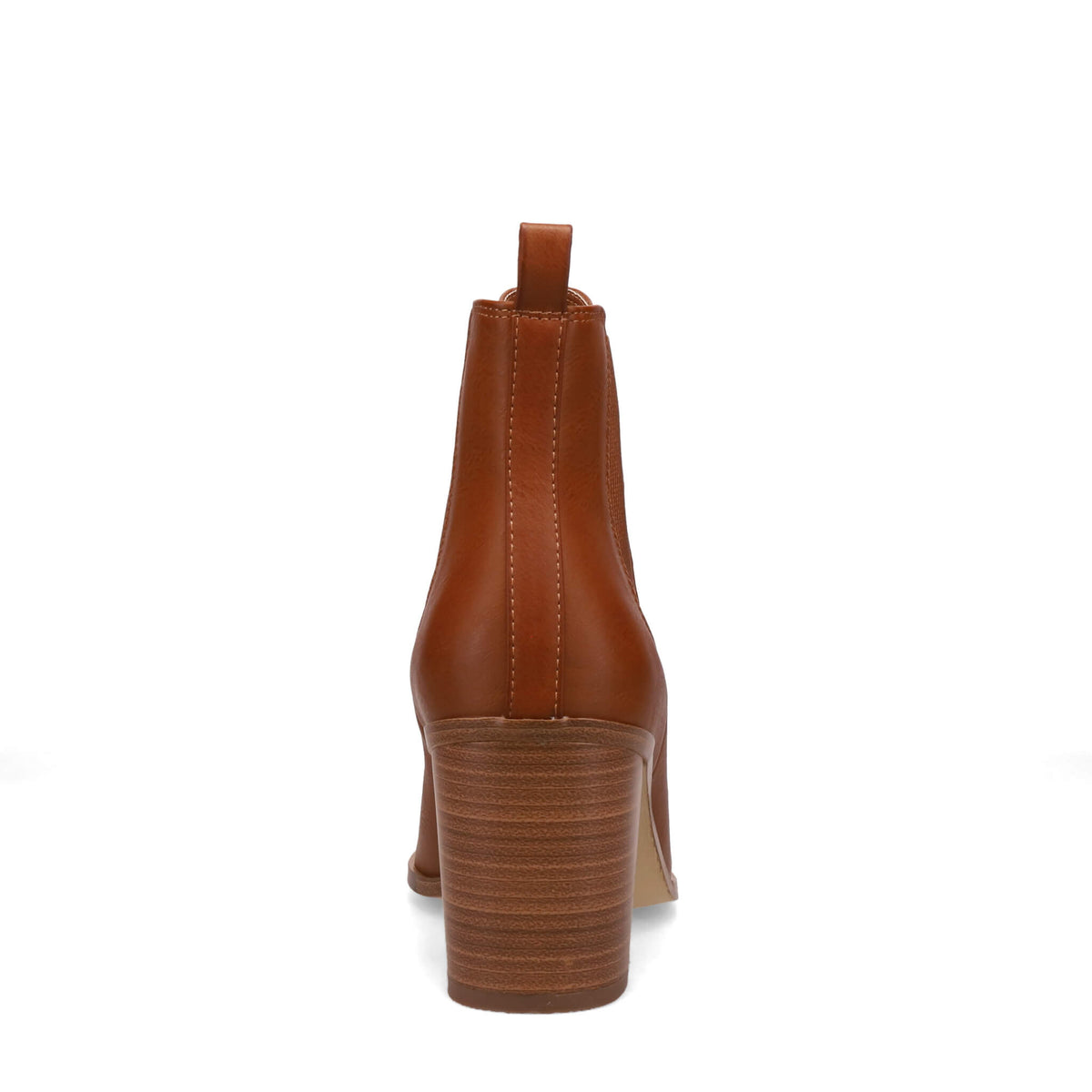 Inniu Catwalk Clover Slip on Ankle Boots Tan