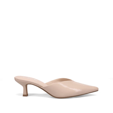 Inniu Catwalk Frankie Mule Vanilla Patent