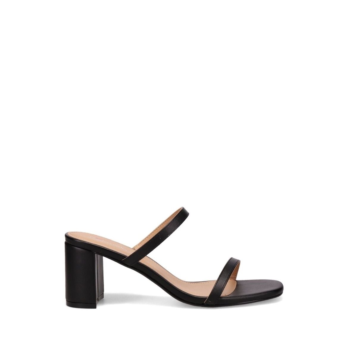 Inniu Catwalk Gigi Block Heel Mule Black