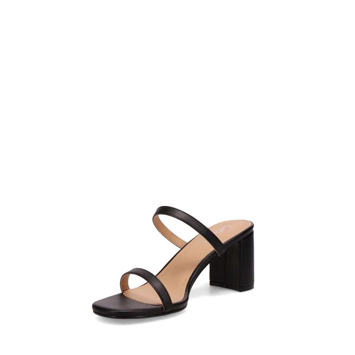 Inniu Catwalk Gigi Block Heel Mule Black