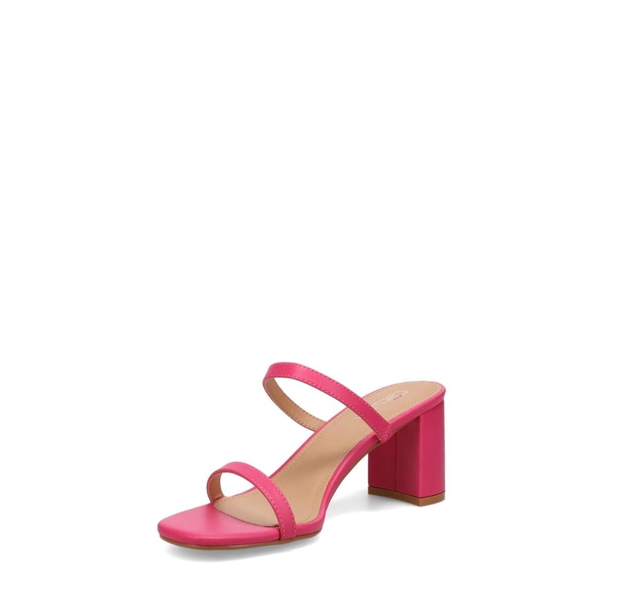 Inniu Catwalk Gigi Block Heel Mule Pink