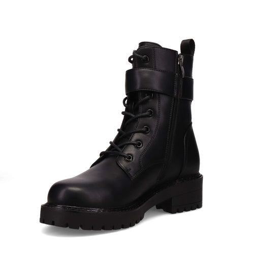 Atmosphere Glasgow Lace Up Boots Black