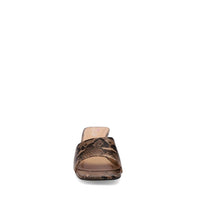 Inniu Catwalk Katy Mule Heel Natural Snake