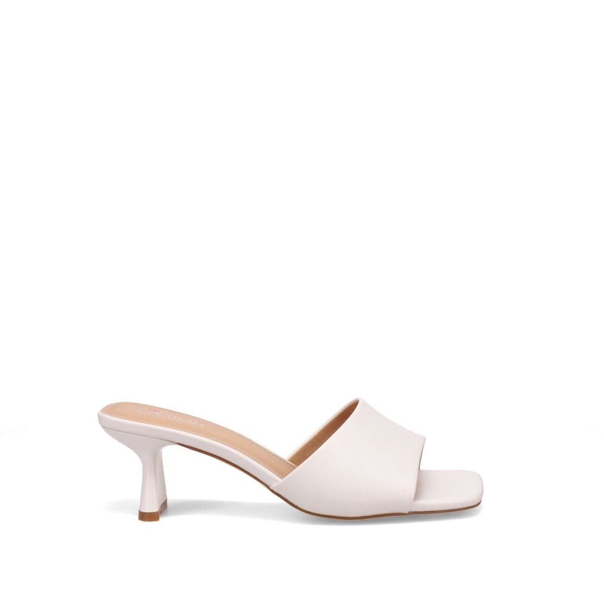 Inniu Catwalk Katy Mule Heel White