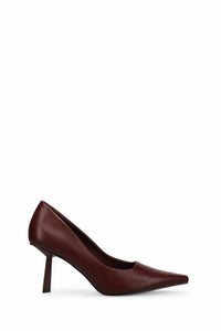 Inniu Catwalk Kelsie Slip On Pump Deep Red