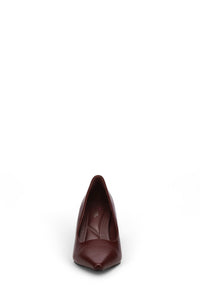 Inniu Catwalk Kelsie Slip On Pump Deep Red