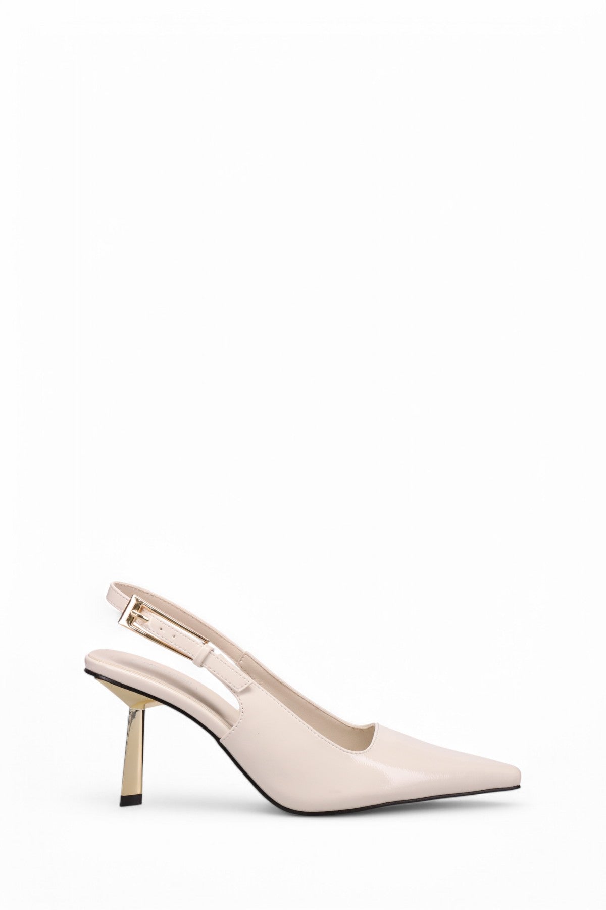 Inniu Catwalk Kirra Slingback Heels Vanilla Patent