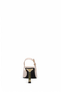 Inniu Catwalk Kirra Slingback Heels Vanilla Patent