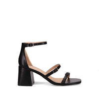 Inniu Catwalk Lenni Block Heel Sandal Black