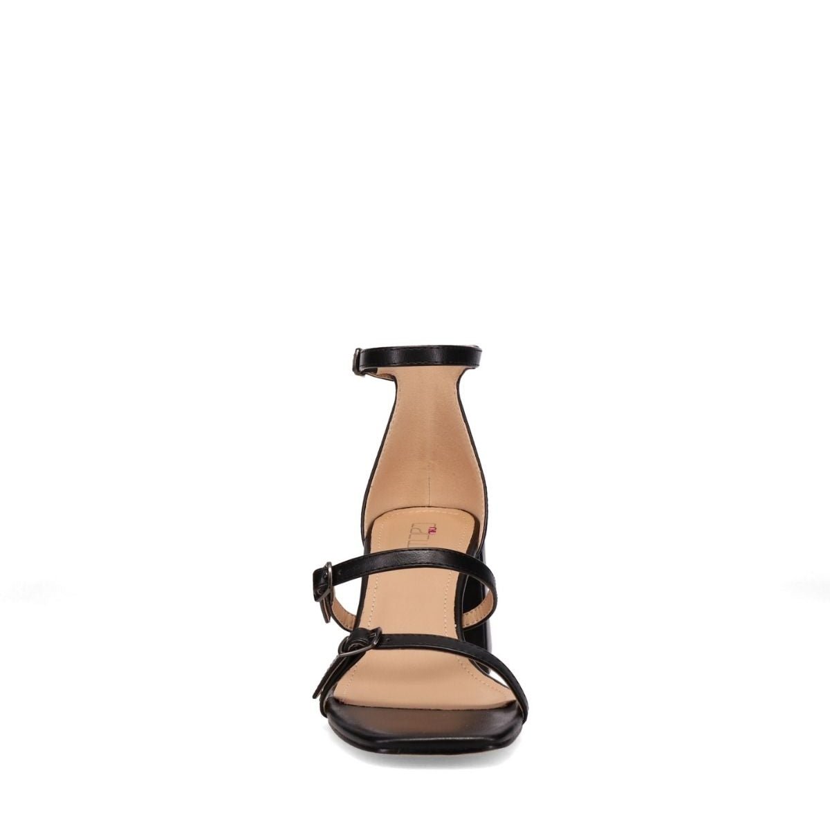 Inniu Catwalk Lenni Block Heel Sandal Black