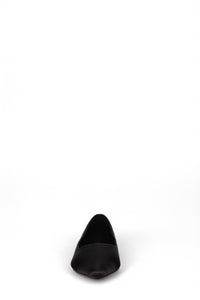 Inniu Catwalk Liana Flat Shoe Black Fabric