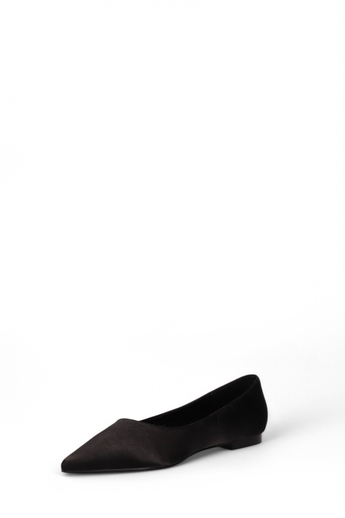 Inniu Catwalk Liana Flat Shoe Black Fabric