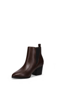 Inniu Catwalk Lilybet Slip On Boots Chocolate