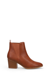 Inniu Catwalk Lilybet Slip On Boots Tan
