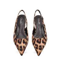 Inniu Catwalk Lulu Slingback Shoe Leopard