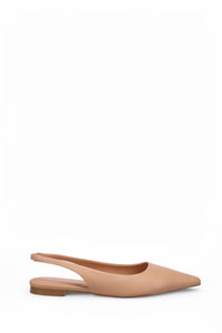 Inniu Catwalk Lulu Slingback Shoe Nude