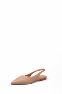 Inniu Catwalk Lulu Slingback Shoe Nude