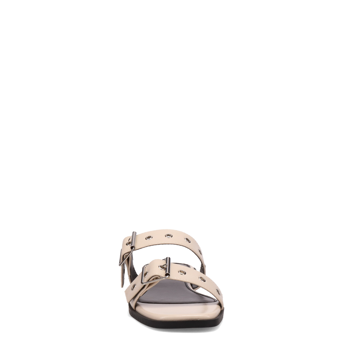 Inniu Catwalk Mabel Flat Sandal Vanilla Patent