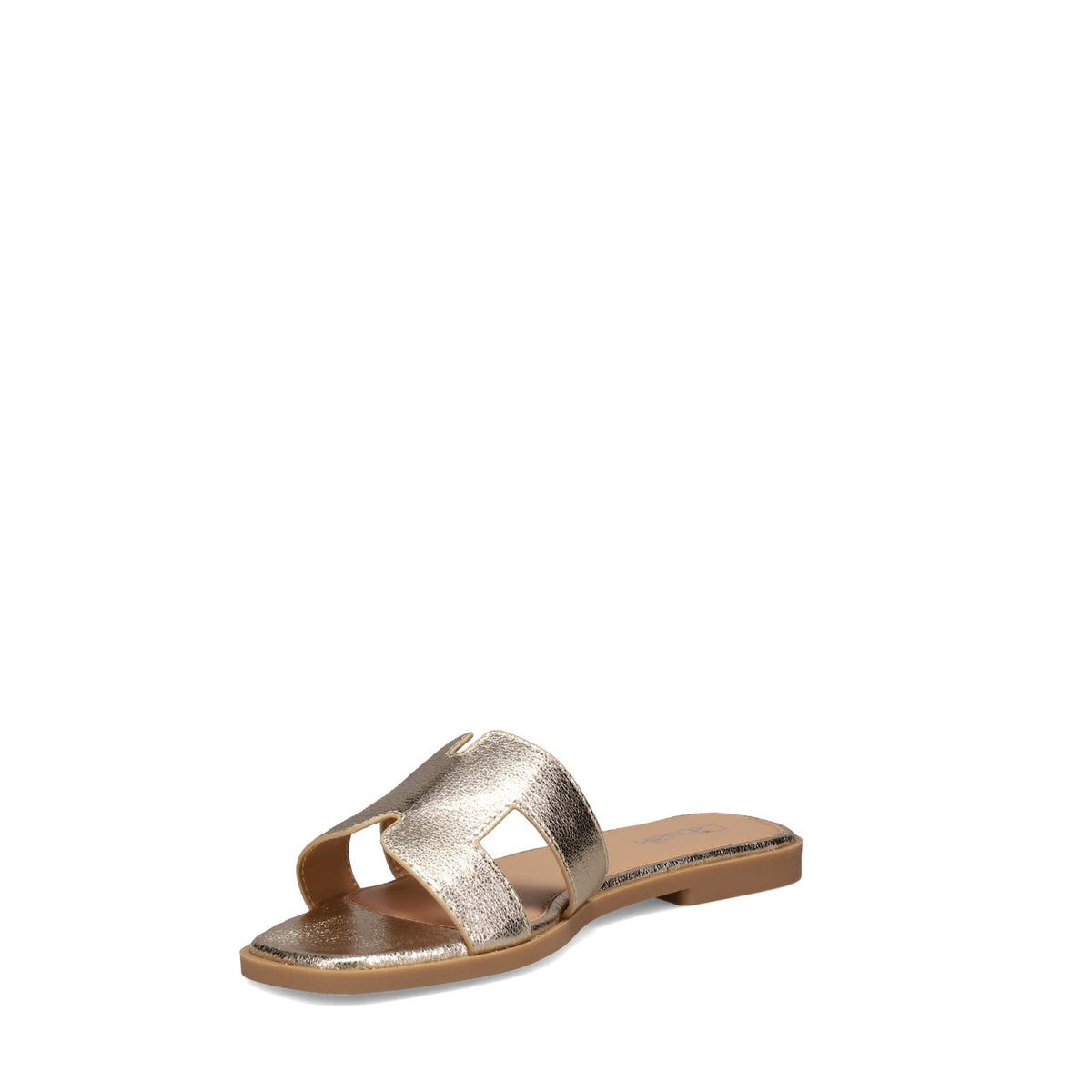 Inniu Catwalk Macey Flats Sandal Gold Metallic