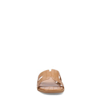 Inniu Catwalk Macey Flat Sandal Natural Croc