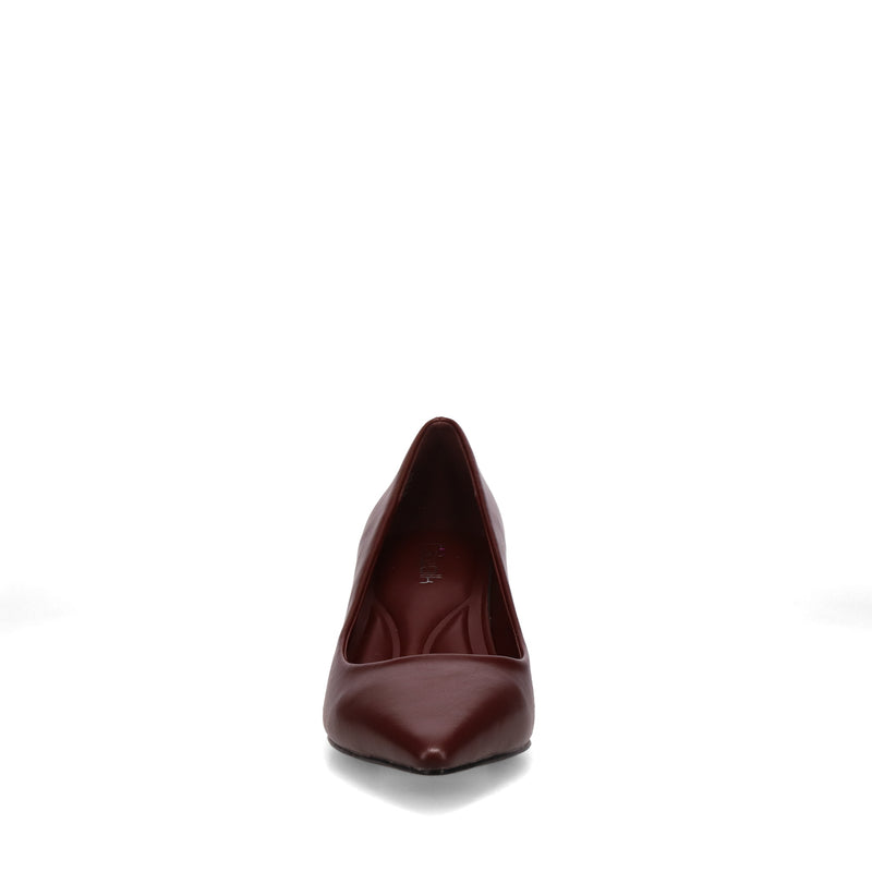 Inniu Catwalk Maya Low Heels Pump Deep Red