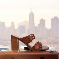 Inniu Catwalk Miami Mule Tan