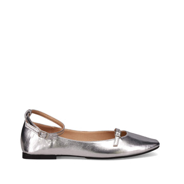 Inniu Catwalk Polly MaryJane Shoe Silver